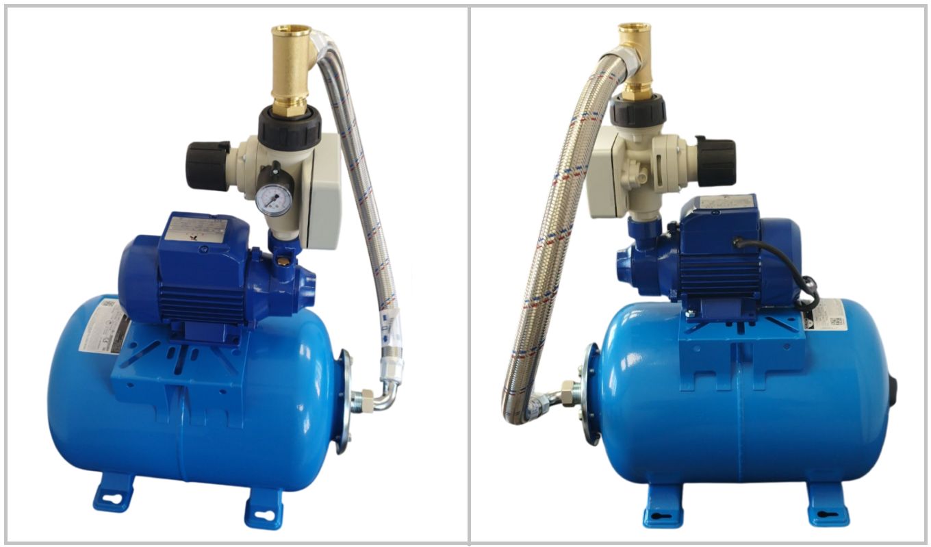 Electronic Booster Pump 0.5Hp with Presflo Vario & 50L Tank | PM5 Plus Electronic Booster Pump 0.5Hp with Presflo Vario & 50L Tank | PM5 Plus